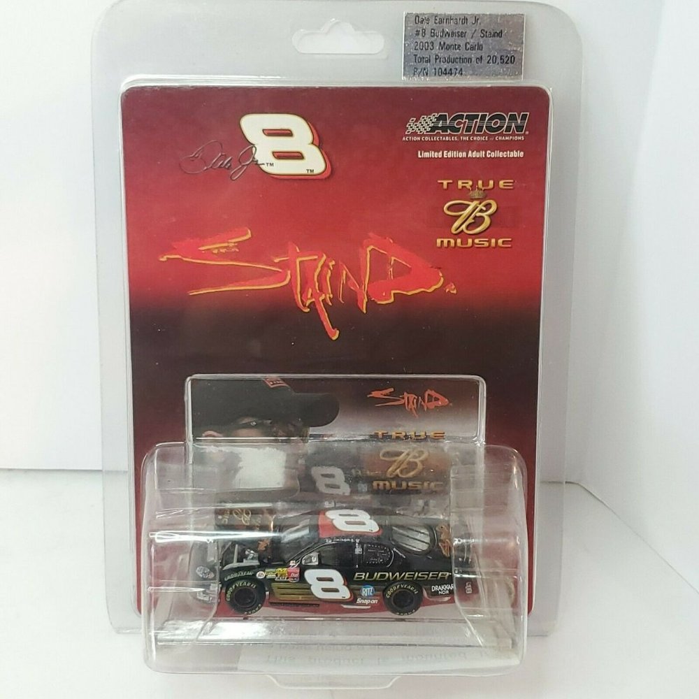 Action Dale Earnhardt Jr Budweiser Staind True Music Nascar 1/64 Diecast